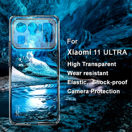 Xiaomi Mi 11 Ultra 5G IMAK UX-5 Series Fleksibelt Plastik Cover - Gennemsigtig