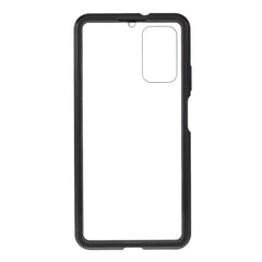 Xiaomi Poco M3 360⁰ Magnetisk Cover m. Glas Bagside & Forside - Sort