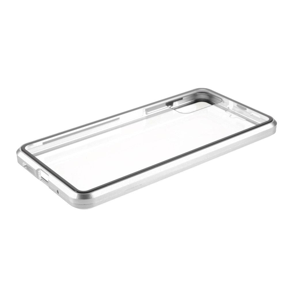 Xiaomi Poco M3 360⁰ Magnetisk Cover m. Glas Bagside & Forside - Sølv
