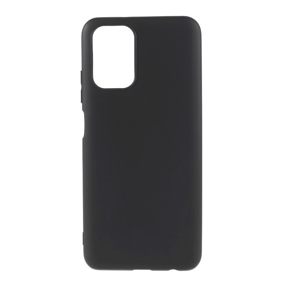 Xiaomi Poco M5S / Redmi Note 10S Fleksibelt Mat Plastik Cover - Sort