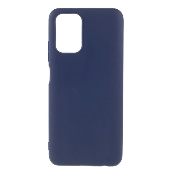 Xiaomi Poco M5S / Redmi Note 10S Fleksibelt Mat Plastik Cover - Mørkeblå
