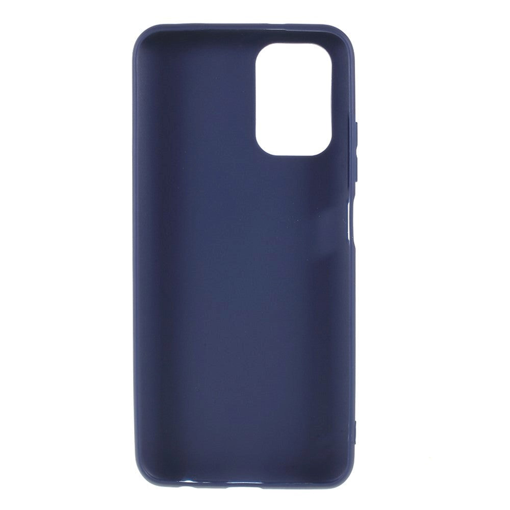 Xiaomi Poco M5S / Redmi Note 10S Fleksibelt Mat Plastik Cover - Mørkeblå