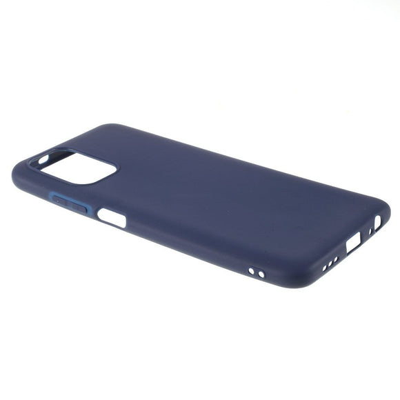 Xiaomi Poco M5S / Redmi Note 10S Fleksibelt Mat Plastik Cover - Mørkeblå