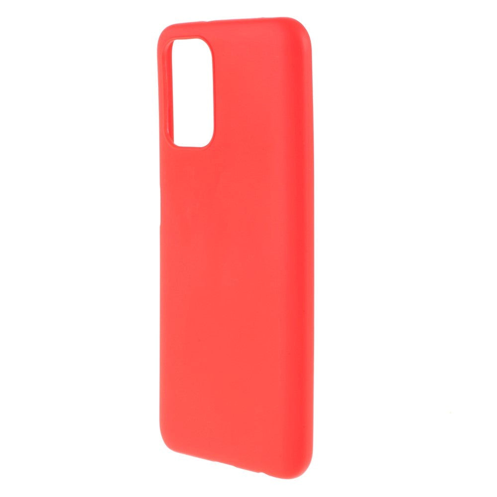 Xiaomi Poco M5S / Redmi Note 10S Fleksibelt Mat Plastik Cover - Rød