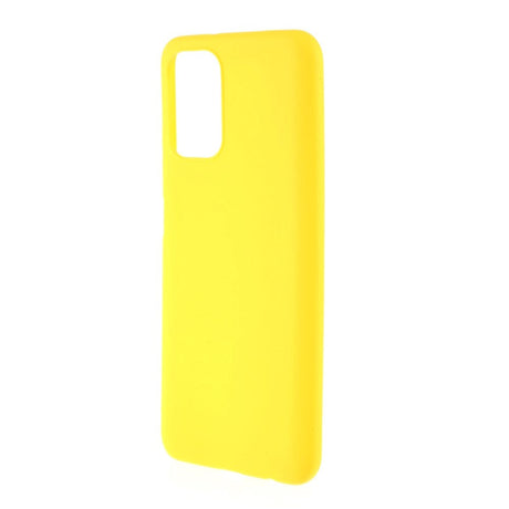 Xiaomi Poco M5S / Redmi Note 10S Fleksibelt Mat Plastik Cover - Gul