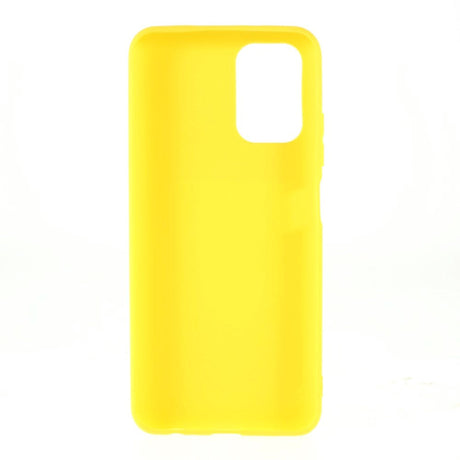 Xiaomi Poco M5S / Redmi Note 10S Fleksibelt Mat Plastik Cover - Gul