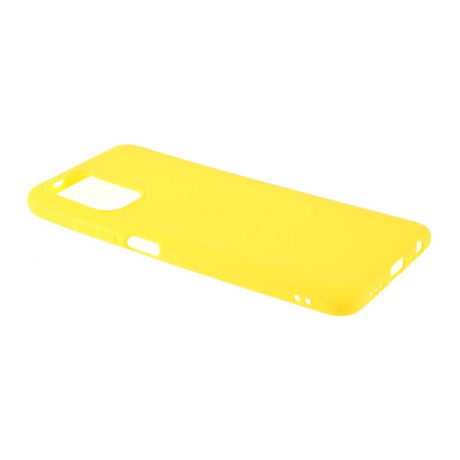 Xiaomi Poco M5S / Redmi Note 10S Fleksibelt Mat Plastik Cover - Gul