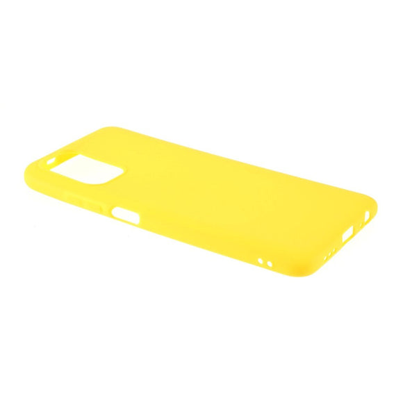 Xiaomi Poco M5S / Redmi Note 10S Fleksibelt Mat Plastik Cover - Gul