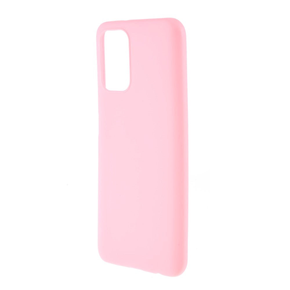 Xiaomi Poco M5S / Redmi Note 10S Fleksibelt Mat Plastik Cover - Lyserød