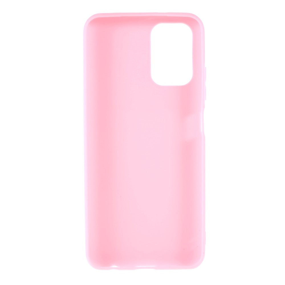 Xiaomi Poco M5S / Redmi Note 10S Fleksibelt Mat Plastik Cover - Lyserød