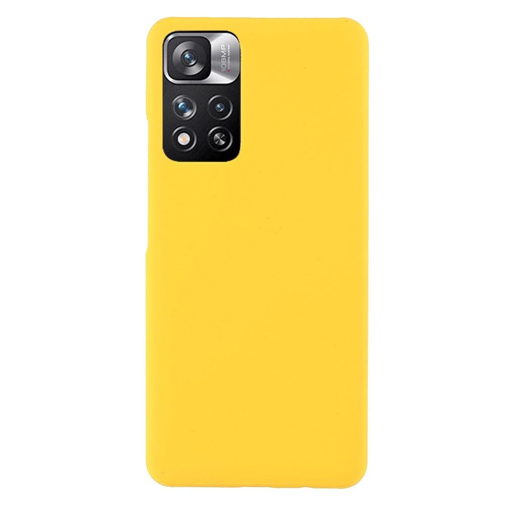 Xiaomi Redmi Note 11 Pro+ (Plus) Hårdt Plastik Cover - Gul