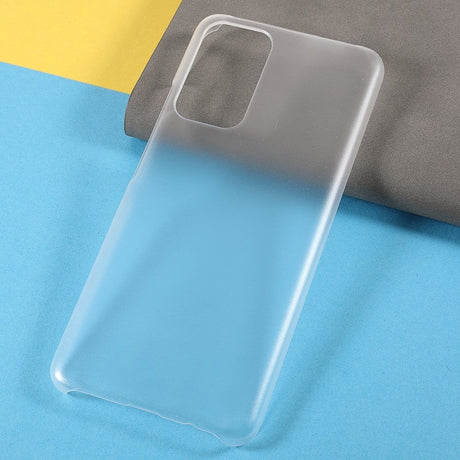 Xiaomi Redmi Note 11 Pro+ (Plus) Hårdt Plastik Cover - Mat Gennemsigtig