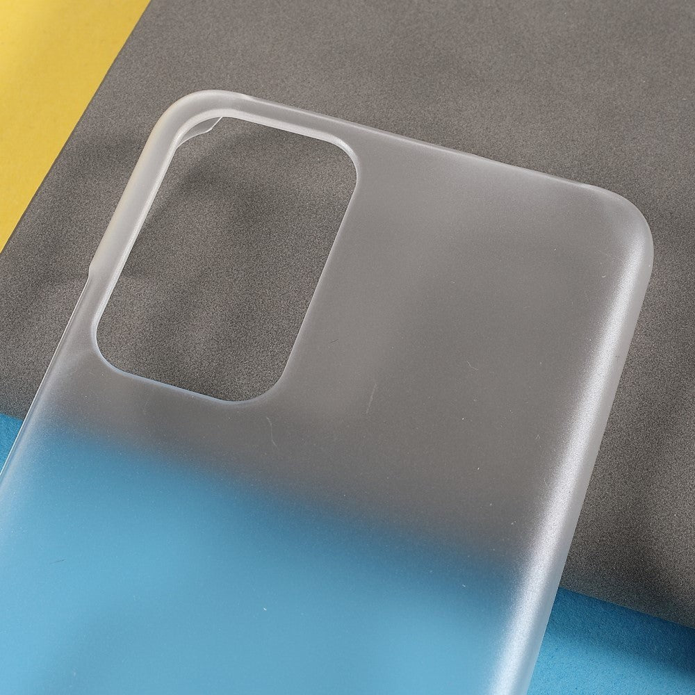 Xiaomi Redmi Note 11 Pro+ (Plus) Hårdt Plastik Cover - Mat Gennemsigtig