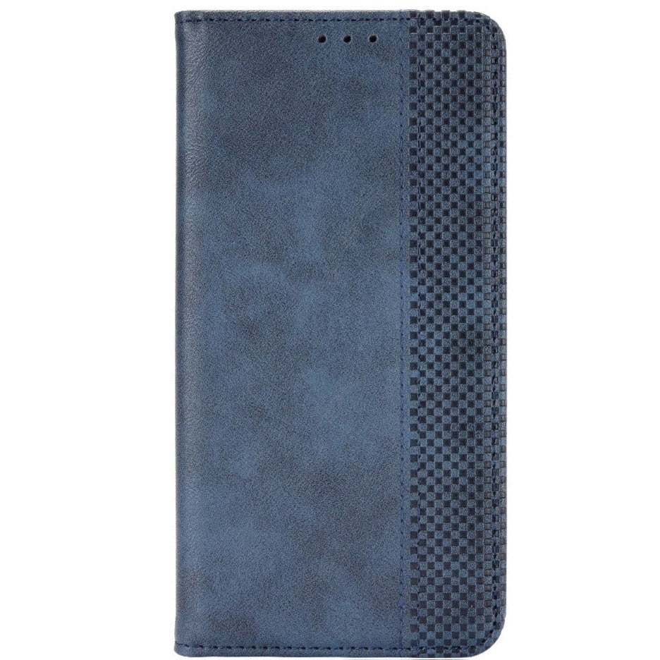 Xiaomi Redmi Note 11 Pro+ (Plus) Vintage Look Læder Cover m. Pung - Blå