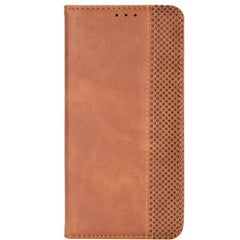 Xiaomi Redmi Note 11 Pro+ (Plus) Vintage Look Læder Cover m. Pung - Brun