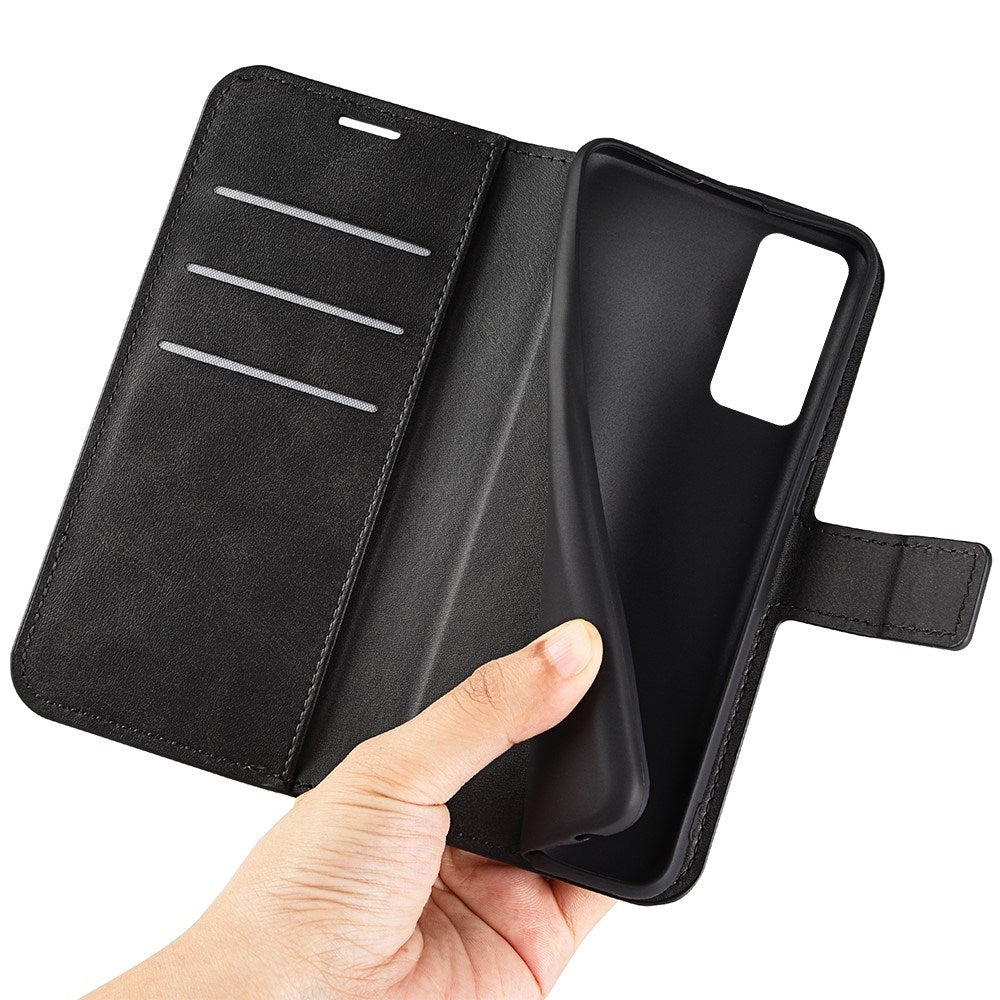 EIDERWOOD Xiaomi 12 / 12X Kunstlæder Flip Cover m. Pung & Ståfunktion - Sort