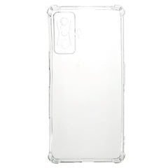 Xiaomi Poco F4 GT Fleksibelt Plastik Shockproof Cover - Gennemsigtig