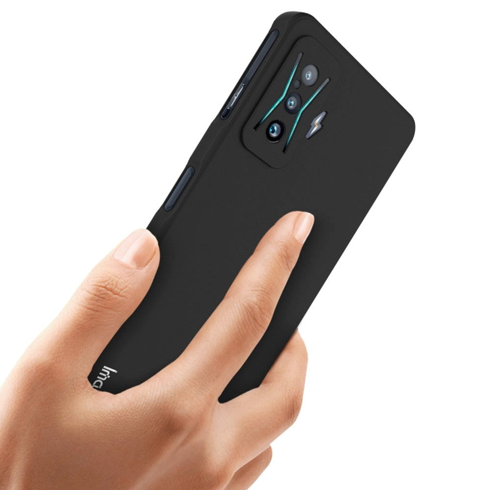 Xiaomi Poco F4 GT IMAK UC-4 Series Fleksibel Plastik Cover - Sort