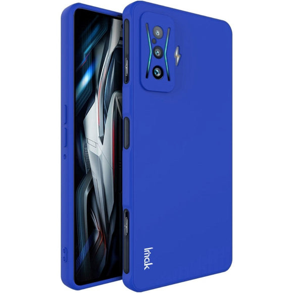 Xiaomi Poco F4 GT IMAK UC-4 Series Fleksibel Plastik Cover - Blå