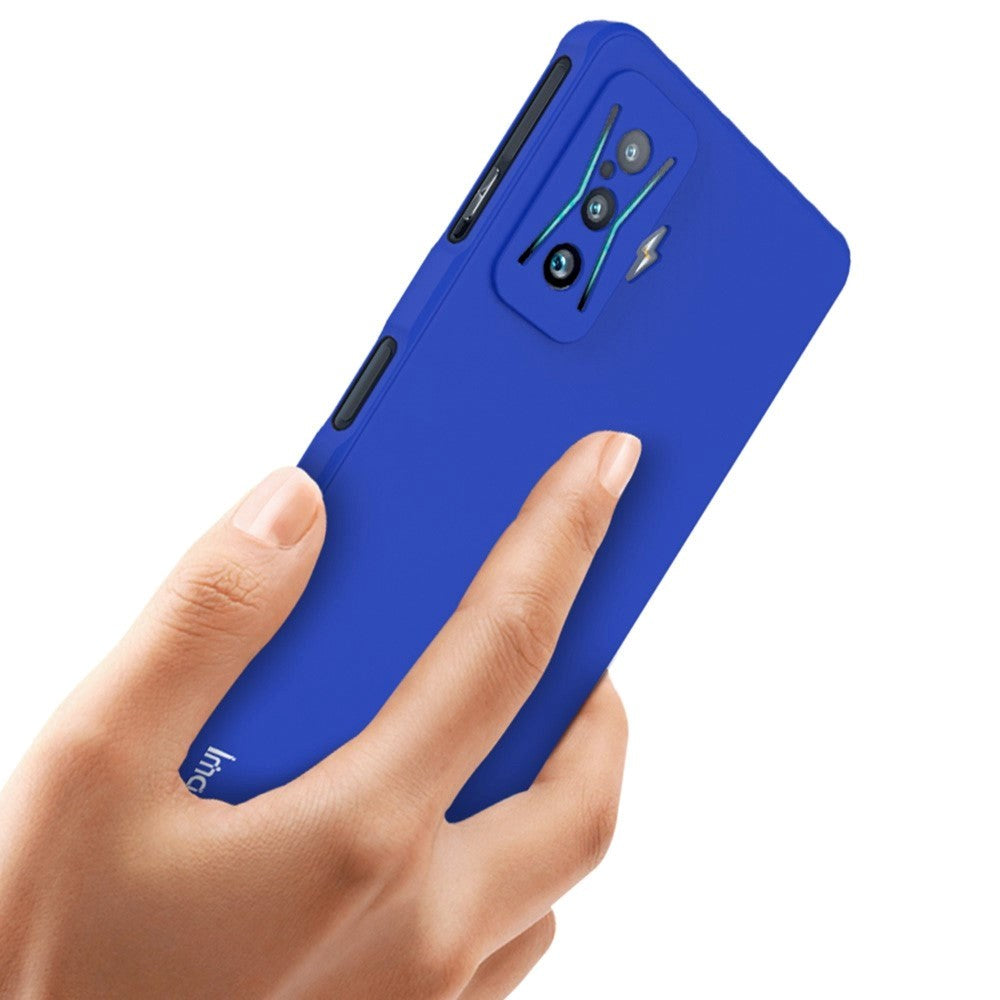 Xiaomi Poco F4 GT IMAK UC-4 Series Fleksibel Plastik Cover - Blå