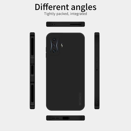 Xiaomi Poco F4 GT Pinwuyo Silikone Cover - Blå
