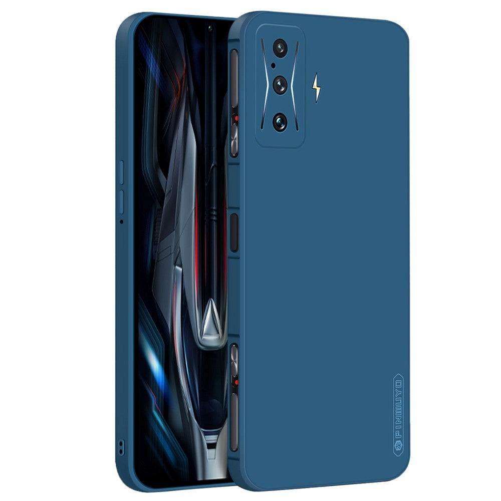 Xiaomi Poco F4 GT Pinwuyo Silikone Cover - Blå