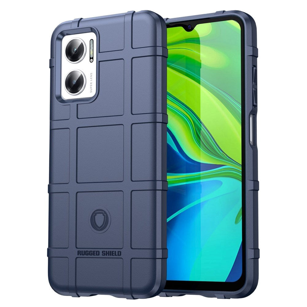 Xiaomi Redmi Note 10 5G Rugged Shield Series Håndværker Cover - Blå