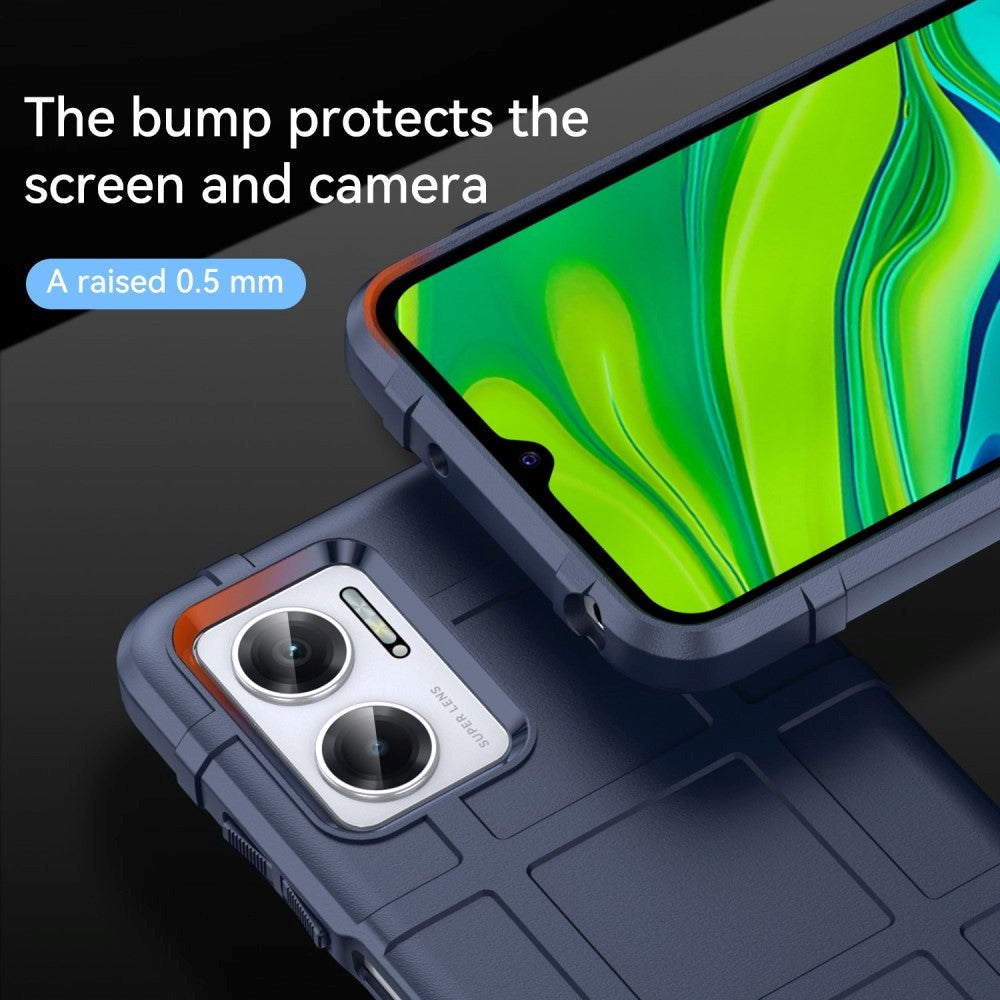 Xiaomi Redmi Note 10 5G Rugged Shield Series Håndværker Cover - Blå
