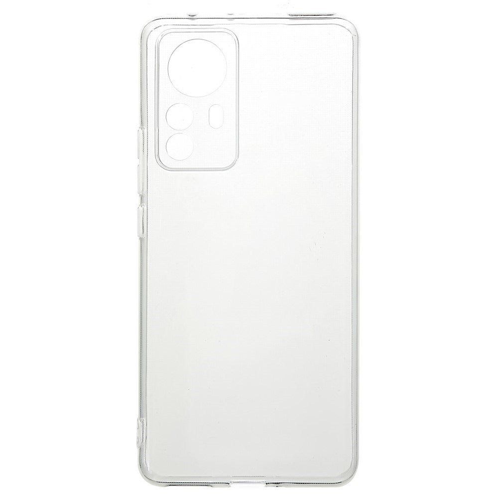 EIDERWOOD Xiaomi 12 Pro Fleksibelt Plastik Bagside Cover - Gennemsigtig
