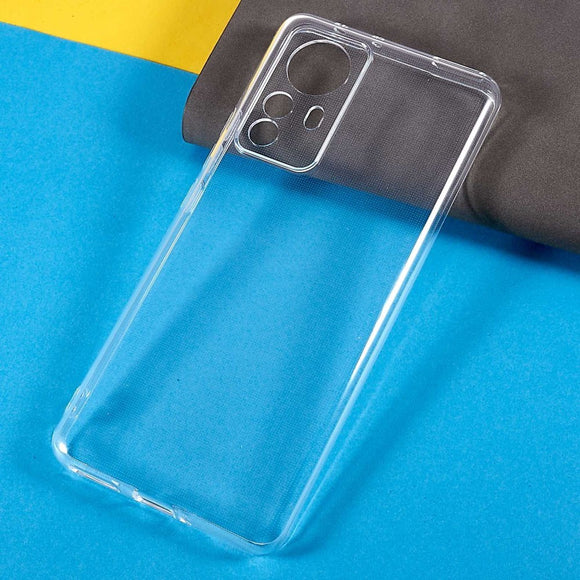 EIDERWOOD Xiaomi 12 Pro Fleksibelt Plastik Bagside Cover - Gennemsigtig