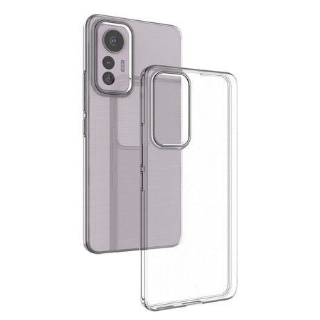 Xiaomi 12 Lite Fleksibelt Plastik Cover - Gennemsigtig