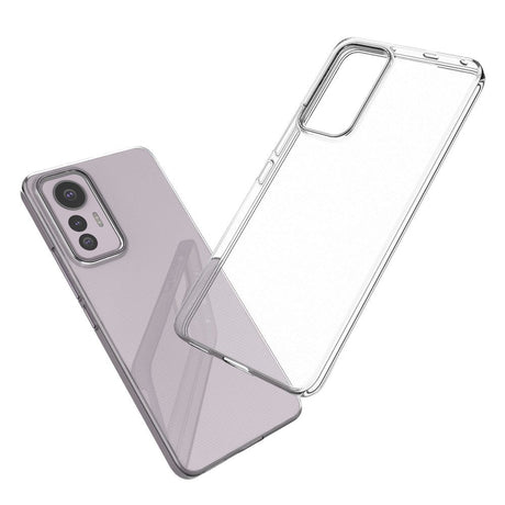 Xiaomi 12 Lite Fleksibelt Plastik Cover - Gennemsigtig