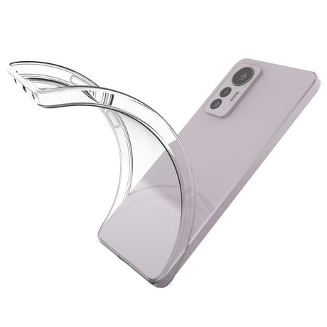 Xiaomi 12 Lite Fleksibelt Plastik Cover - Gennemsigtig