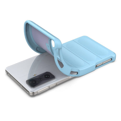 Xiaomi Poco F4 GT Fleksibelt Plastik Cover - Lyseblå