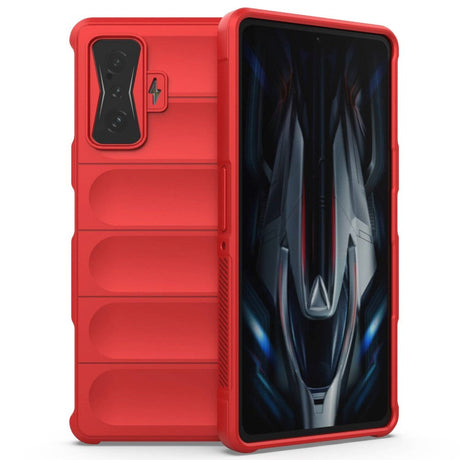 Xiaomi Poco F4 GT Fleksibelt Plastik Cover - Rød