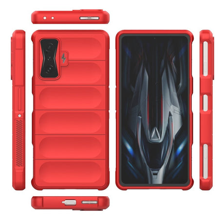 Xiaomi Poco F4 GT Fleksibelt Plastik Cover - Rød
