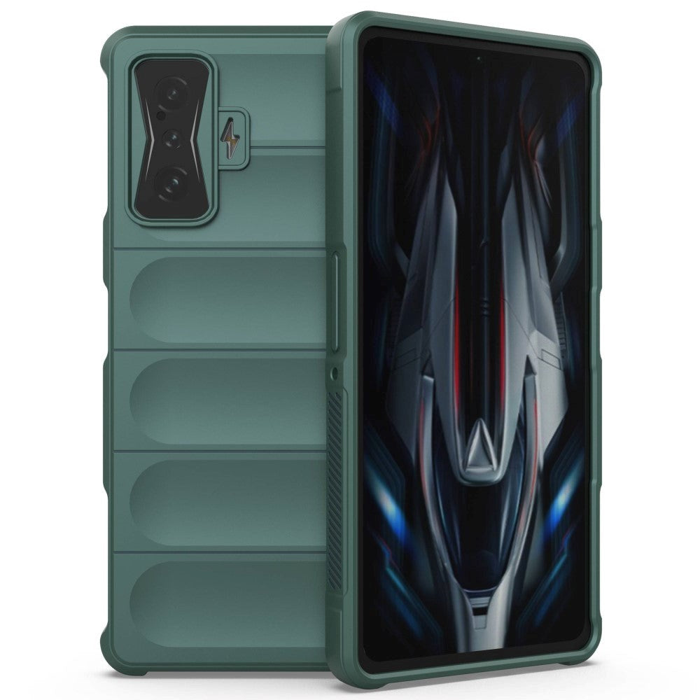 Xiaomi Poco F4 GT Fleksibelt Plastik Cover - Grøn