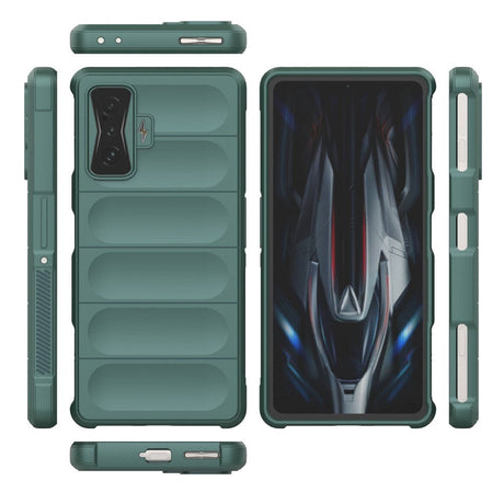 Xiaomi Poco F4 GT Fleksibelt Plastik Cover - Grøn