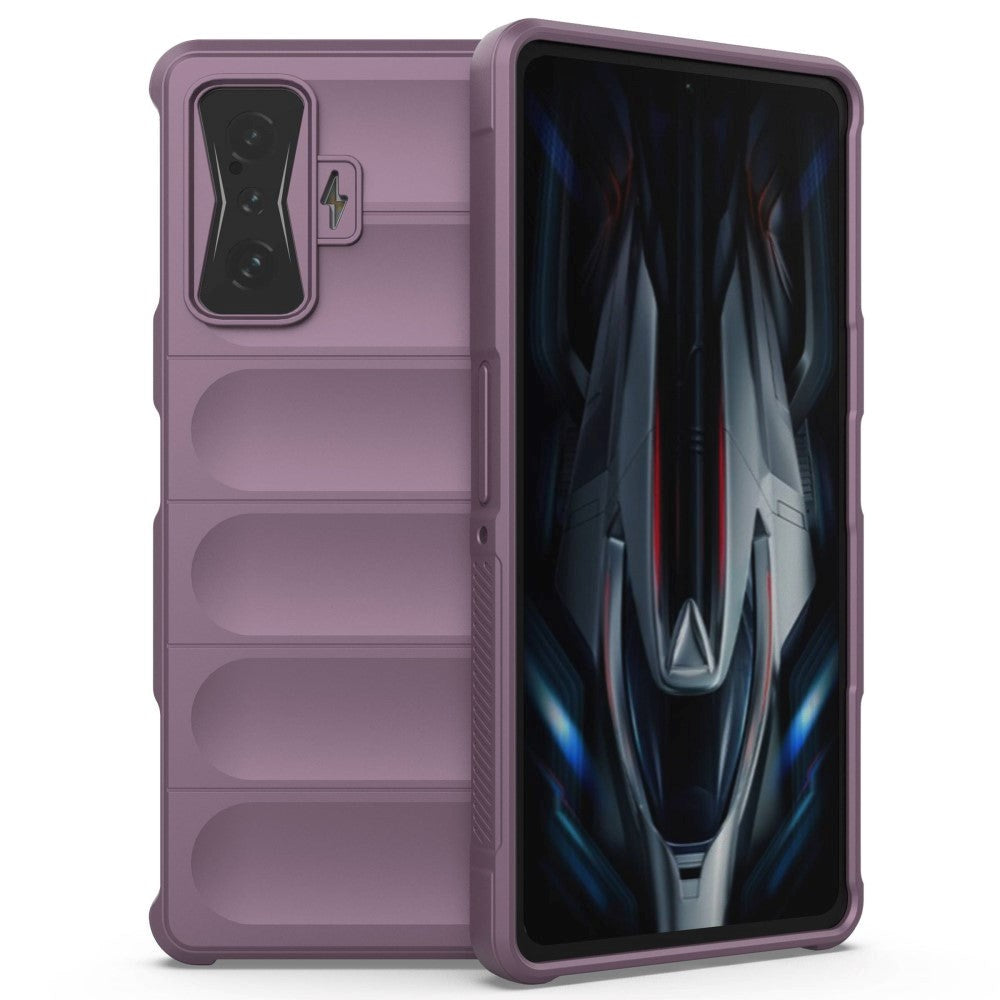Xiaomi Poco F4 GT Fleksibelt Plastik Cover - Lilla