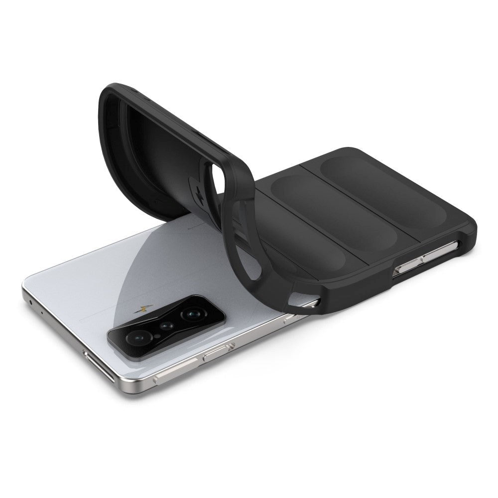 Xiaomi Poco F4 GT Fleksibelt Plastik Cover - Mørkeblå