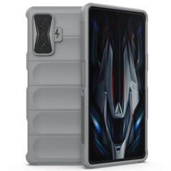 Xiaomi Poco F4 GT Fleksibelt Plastik Cover - Lysegrå