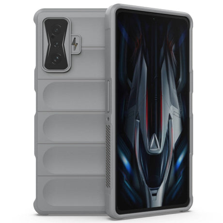 Xiaomi Poco F4 GT Fleksibelt Plastik Cover - Lysegrå