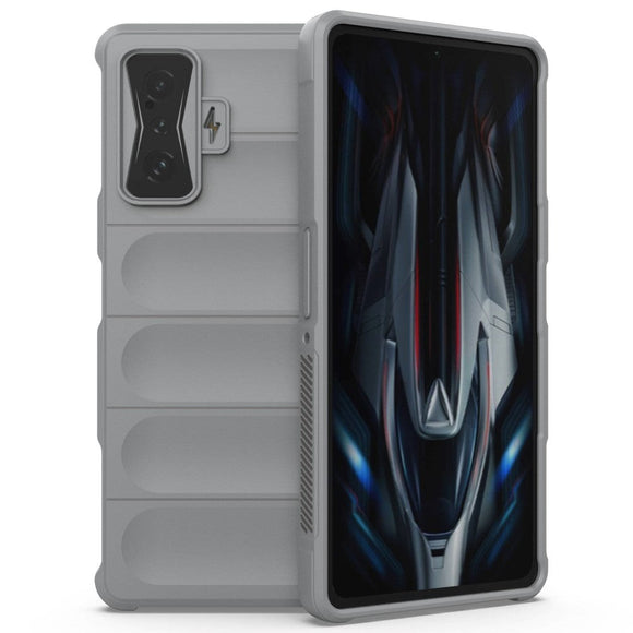 Xiaomi Poco F4 GT Fleksibelt Plastik Cover - Lysegrå