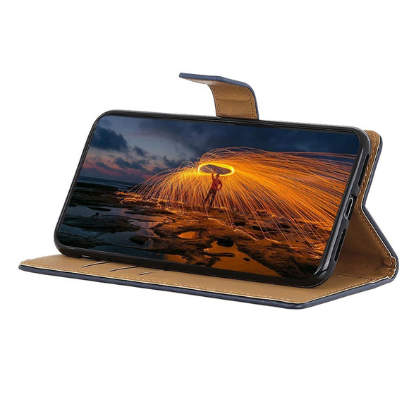 Alcatel 1S (2021) / 3L (2021) Læder Cover m. Pung - Sølv