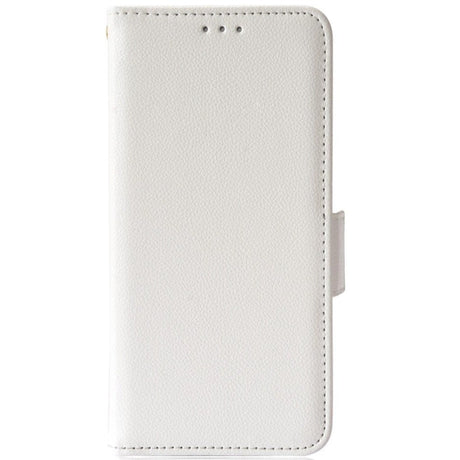 Alcatel 1S (2021) / 3L (2021) Litchi Læder Cover m. Pung - Hvid