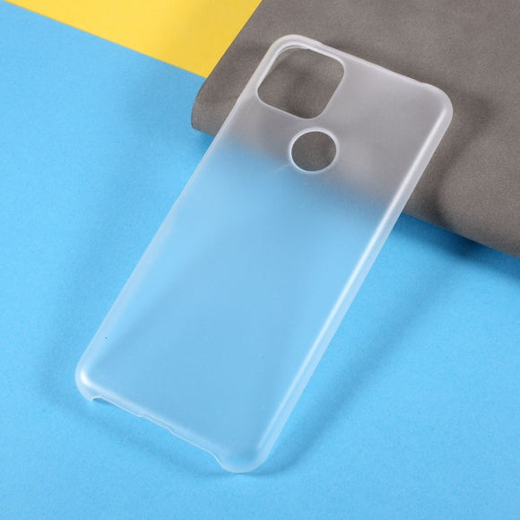 EIDERWOOD Google Pixel 5a Hårdt Plastik Cover - Gennemsigtig