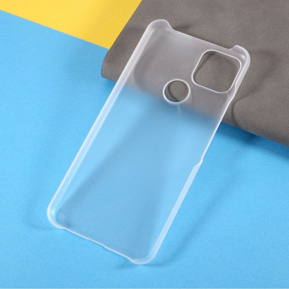 EIDERWOOD Google Pixel 5a Hårdt Plastik Cover - Gennemsigtig
