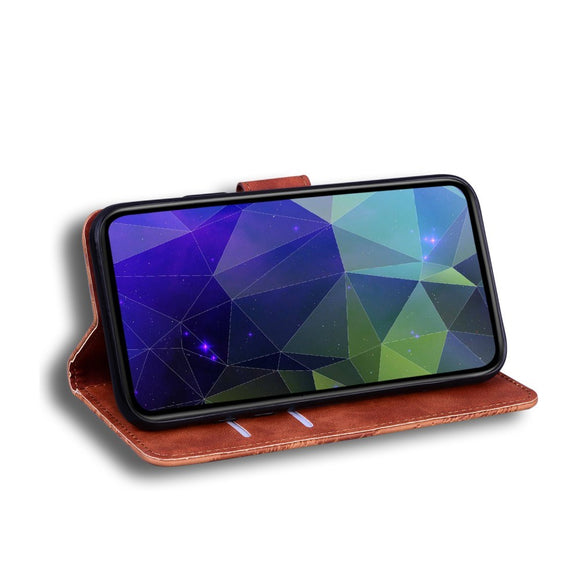 EIDERWOOD Google Pixel 5a Kunstlæder Cover m. Pung - Brun