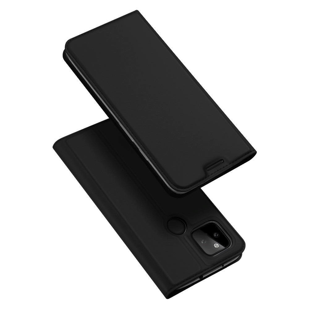 Google Pixel 5a (5G) DUX DUCIS Skin Pro Series - Læder Cover Sort