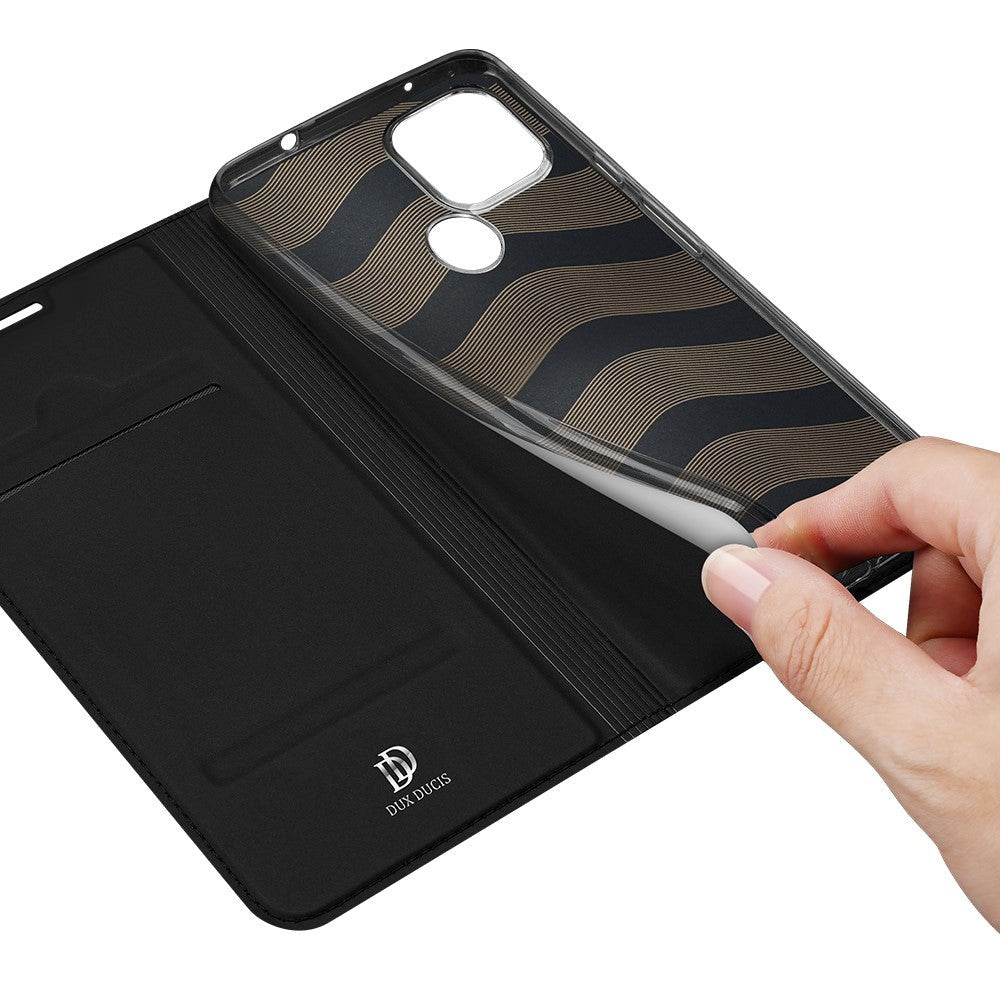 Google Pixel 5a (5G) DUX DUCIS Skin Pro Series - Læder Cover Sort